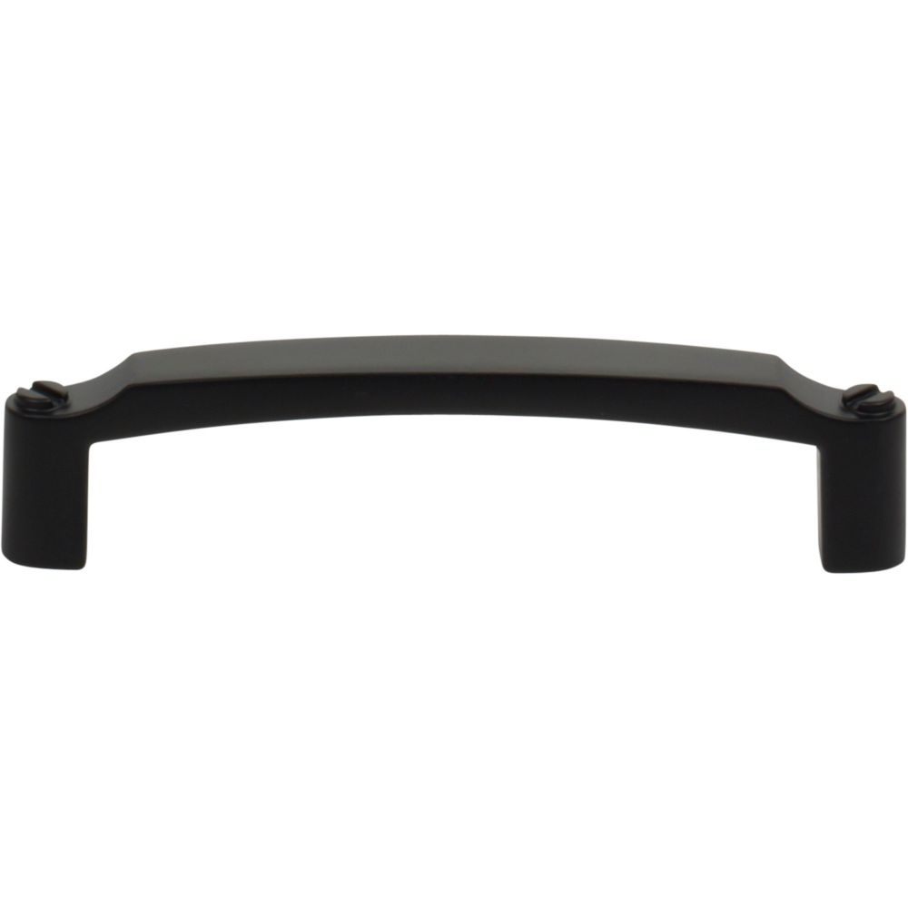 Top Knobs TK3171BLK Haddonfield Pull 3 3/4" Center to Center in Flat Black